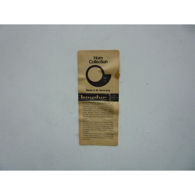 Space Age Baydur Side Table by Peter Ghyczy for Horn Collection, 1960s For Sale - Image 6 of 7