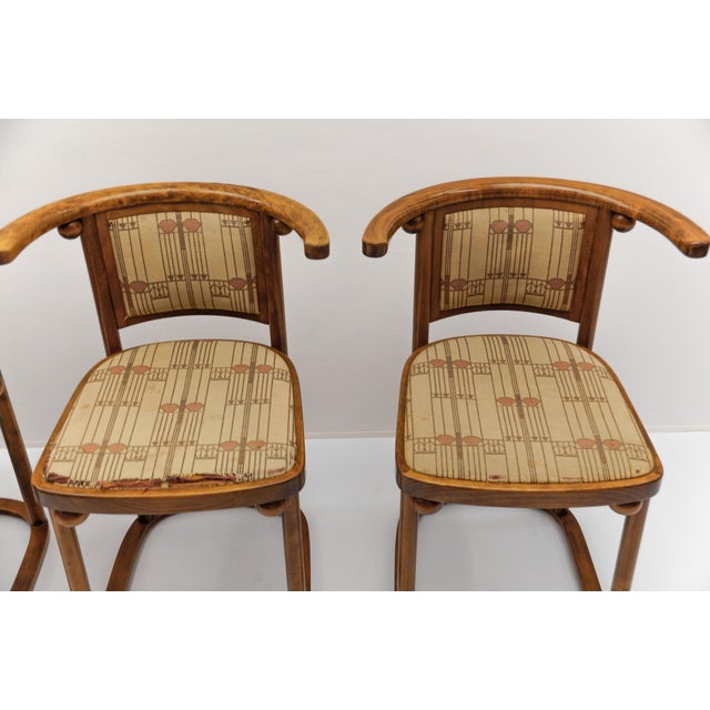 Fledermaus Chairs by Josef Hoffmann for Wittmann, 1960s, Set of 4 For Sale - Image 13 of 18