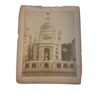 1900 Paris Exposition United States Pavilion Original Photograph For Sale