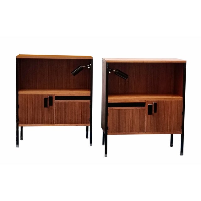 Wood Side Tables from MIM Roma, Italy, 1960s, Set of 2 For Sale - Image 7 of 7