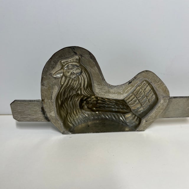 Antique French Chicken Chocolate Mold For Sale In New York - Image 6 of 7