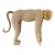1980s Life Size Crouching Monkey Sculpture 28 X 39 For Sale