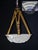 Art Deco French Croismare Glass Plafonnier with Silk Rope and Bronze Fittings, 1890s For Sale - Image 4 of 14
