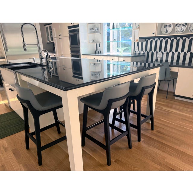 2010s Poliform Ventura Counter Stool by Jean-Marie Massaud Five Available For Sale - Image 5 of 15