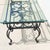 Vintage 19th Century French Wrought Iron Indoor/Outdoor Coffee Table With 1" Thick Table Top Glass For Sale - Image 17 of 18