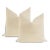 22" Cashmere Contemporary Pillows - a Pair For Sale