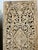 1920s Vintage Carved Jali Barn Door | Whitewashed Patina Room Divider 80x36 For Sale - Image 5 of 7