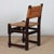 Straw-Seated Wood Chair, France, 1940s For Sale - Image 3 of 8