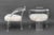 Textile Charles Hollis Jones Style Lucite Armchairs, Pair For Sale - Image 7 of 7