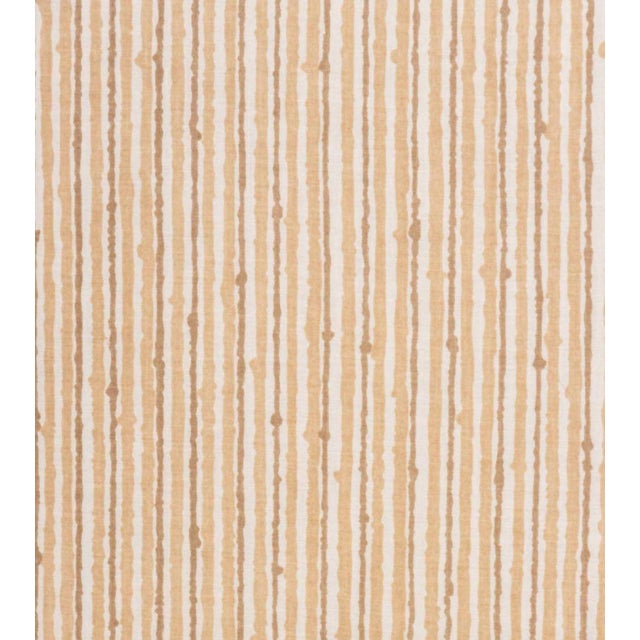 Blue Floral Print Upholstered Three-Panel Floor Screen For Sale - Image 8 of 10