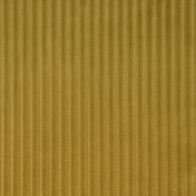 Contemporary Schumacher Wyatt Corduroy Fabric In Chartreuse For Sale - Image 3 of 4
