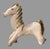 Vintage French Mid Century Modern Figural Art Pottery Horse Statue Sculpture A For Sale - Image 6 of 6