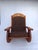 Large Brutalist Pine Rocking Chair from Wasa, 1987 For Sale - Image 4 of 12