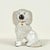 Pair of Antique English Staffordshire Poodle Figures For Sale - Image 10 of 15