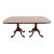 Stickley Regency Cherry Wood Double Pedestal Extension Dining Table, Newly Refinished For Sale