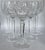 Waterford Sheila Cut Wine Hock Glasses - Set of 6 For Sale