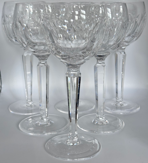 Waterford Sheila Cut Wine Hock Glasses - Set of 6