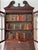 Early George III Mahogany Bureau Bookcase With Carved Swan Neck Pediment For Sale - Image 11 of 17