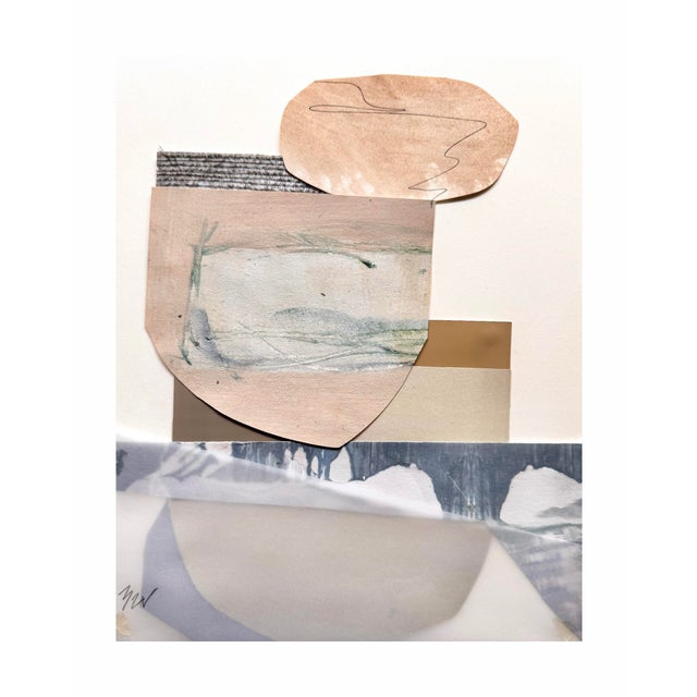 "Memorabilia" is an original mixed media collage on paper by Zac Woodiel. This is one of nine pieces in the "Memorabilia"...