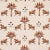 Sample - Schumacher Tiger Palm Fabric in Cocoa For Sale