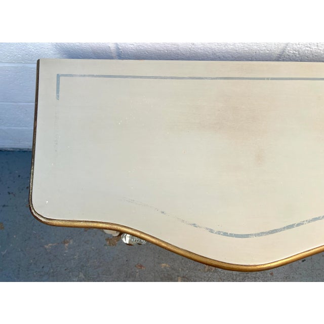 Antique Style Hand Painted Floral Rococo Dresser For Sale - Image 13 of 14