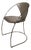 Chrome and Leather Dining Chair from Arrben, Italy For Sale