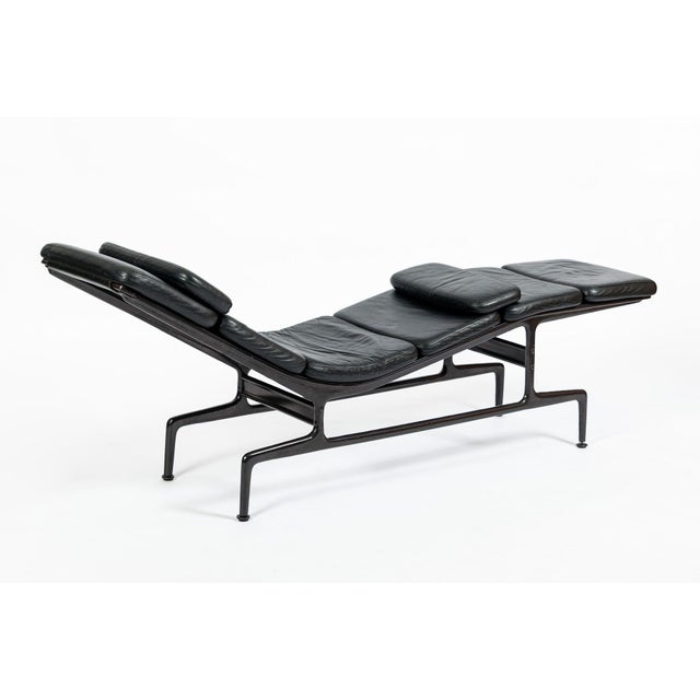 Vintage Mid-Century Eames Es106 Billy Wilder Chaise Lounge for Herman Miller For Sale In Detroit - Image 6 of 18