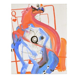 Queen of Hearts - Original Oil on Canvas by Anastasia Kurakina - 2019 2019 For Sale