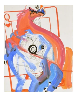 Queen of Hearts - Original Oil on Canvas by Anastasia Kurakina - 2019 2019