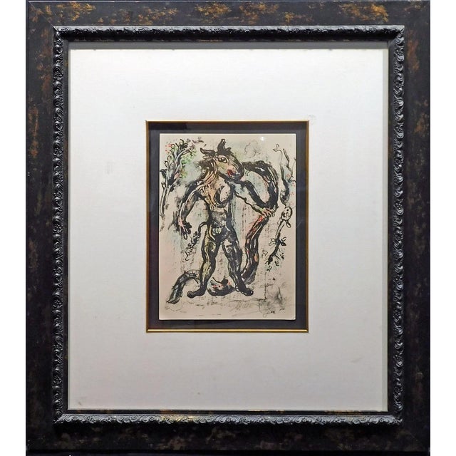 La Feerie et le Royaume "The Fairy and the Kingdom" by Marc Chagall Original Color Lithograph on Wove Paper Marc Chagall...