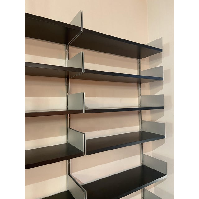 Black Model 606 Shelving System by Dieter Rams for Vitsoe, 1960s, Set of 18 For Sale - Image 8 of 18