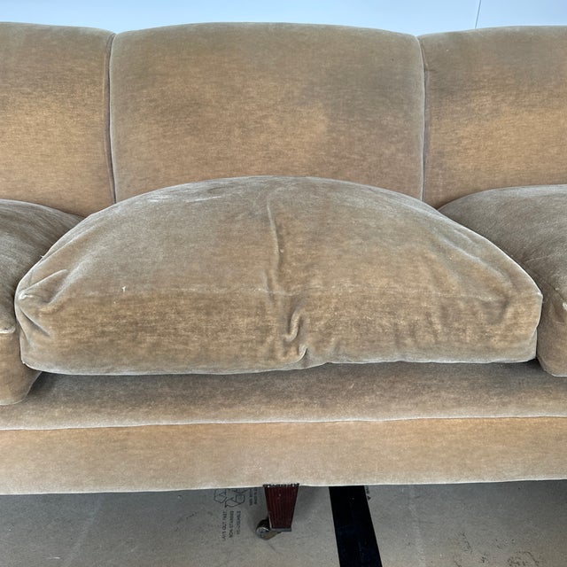 2000 - 2009 George Smith Traditional Rolled Arm Sofa For Sale - Image 5 of 8