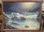 MCM Oil Painting Ocean Rocks Scene For Sale In Philadelphia - Image 6 of 9