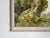1970's Vintage Countryside Cottage Landscape Oil Painting, Framed For Sale In Miami - Image 6 of 11