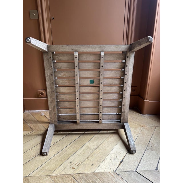 Teak Garden Lounge Chair with Cushions from Restoration Hardware, 2010s For Sale - Image 6 of 11