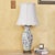 Vintage Chinoiserie Famille Rose Porcelain Floral & Butterfly Table Lamp For Sale - Image 15 of 18