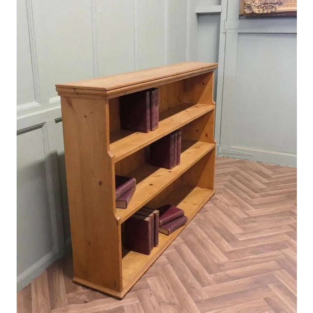 1960s Vintage Pine Bookcase, 1960 For Sale - Image 5 of 8