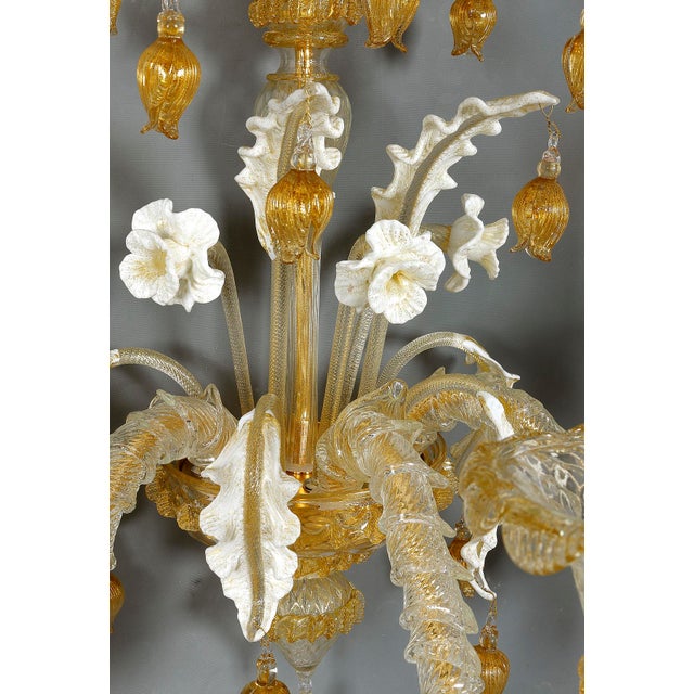 Contemporary Murano Scenic Chandelier by Vetrarti For Sale - Image 3 of 4
