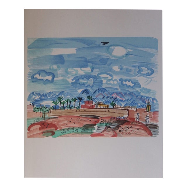 Raoul Dufy, Au Maroc, Lithograph For Sale