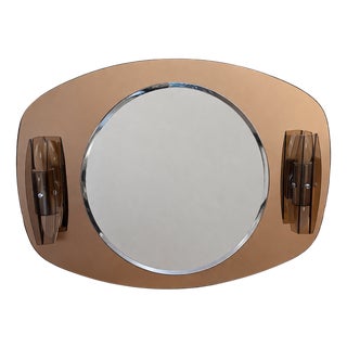 Mid-Century Modern Illuminated Mirror from Sonnenberg, 1970s For Sale
