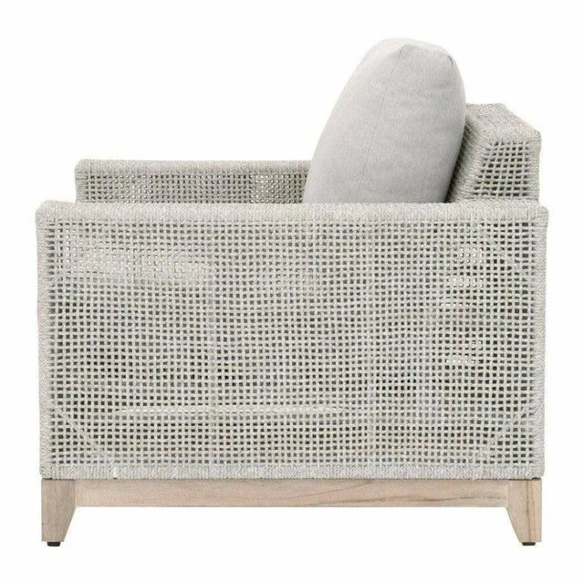 2020s Tropez Olefin Fabric Outdoor Sofa Chair by Essentials for Living For Sale - Image 5 of 7