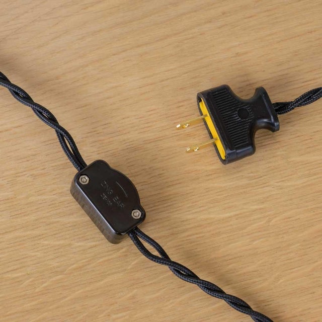 Green 1940s French Painted Iron Scroll Lamp For Sale - Image 8 of 13