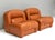 Vintage Lounge Chairs in Cognac Leather by Rossi di Albizzate, Italy, 1970s, Set of 2 For Sale - Image 9 of 18