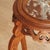 Wilhelminian Floral Column Side Table with Marble Top, 1880s For Sale - Image 9 of 13