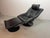 Set of Mid-Century Scandinavian Modern Move Lounge Chair and Ottoman in Black Leather by Takashi Okamura and Erik Marquardsen for Nelo, Sweden, 1960s For Sale - Image 13 of 14