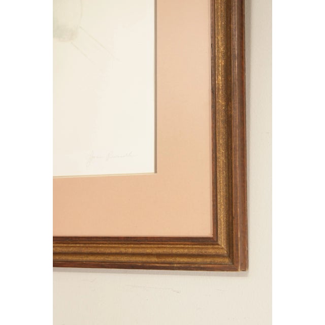 1970s Vintage Signed Joan Purcell Young Boy Lithograph Print For Sale - Image 5 of 13