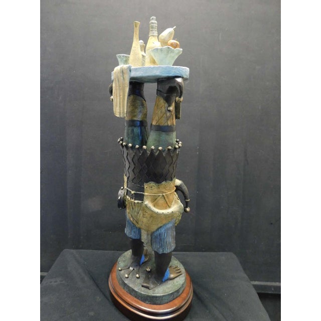 Anton Arkhipov "Greeter" Bronze Sculpture Hand Signed Make an Offer For Sale In Denver - Image 6 of 16