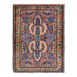 Early 20th Century Vintage Sarouk Rug For Sale