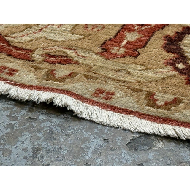 6ft 5in × 8ft 2in Persian Style Oushak Wool Area Rug For Sale In San Francisco - Image 6 of 12
