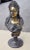 Metal Pair of 19th Century Russian Bronze Busts of Peter I and Catherine the Great For Sale - Image 7 of 11